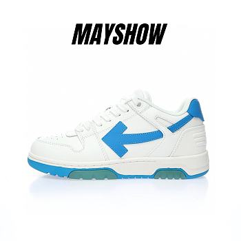 OFF-WHITE Out Of Office OOO Low White Blue - OMIA189F21LEA0020145 / OMIA189F22LEA0020145