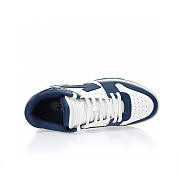 OFF-WHITE Out Of Office OOO Low Tops Dark Blue White - OMIA189S22LEA0010142 - 5