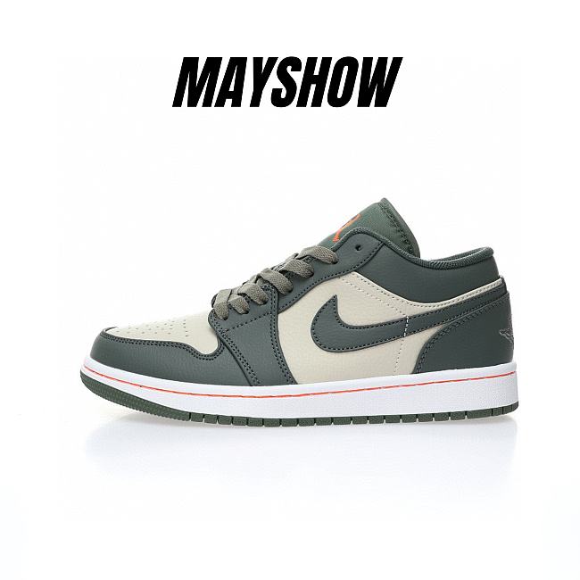 Air Jordan 1 Low Military Green - 553558-121 - 1