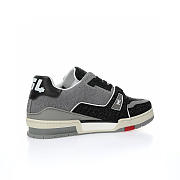 Louis Vuitton LV Trainer Black Grey Crystals - 1AA6PT - 3