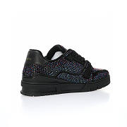 Louis Vuitton LV Trainer Black Crystals - 1A815L - 2