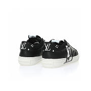 Louis Vuitton Low Black White Charlie Sneaker - 1AANI9 - 3