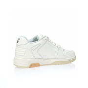 OFF-WHITE Out Of Office OOO Low Tops For Walking White Black - OMIA189R21LEA0020101 - 4