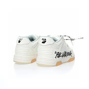 OFF-WHITE Out Of Office OOO Low Tops For Walking White Black - OMIA189R21LEA0020101 - 5