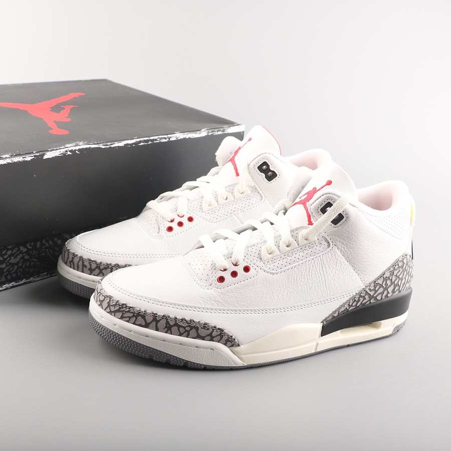 Air Jordan 3 White Cement Reimagined - DN3707-100 - MayShow