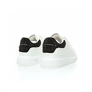 Alexander McQueen Oversized White Black Crystals - 666407WIA4Z9581 - 2