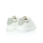 Alexander McQueen Oversized White Crystals - 718243WICY98937 - 2