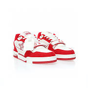 Louis Vuitton Trainer Denim Red Signature - 1ABLXF - 3