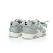 OFF-WHITE Out Of Office OOO Low Tops Grey White - OMIA189S22LEA0010109 - 3