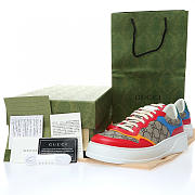 Gucci GG Sneaker Beige Red Blue Supreme - 726828 FABAV 4050 - 5