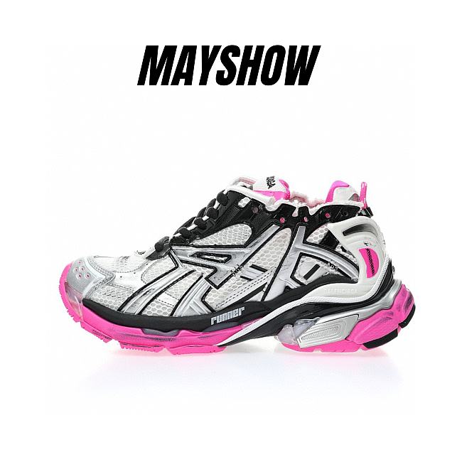 Balenciaga Runner Pink Silver - 677402W3RBW9155 - 1