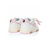 OFF-WHITE Out Of Office OOO Low Tops White Light Pink - OWIA259F21LEA0010130 - 4