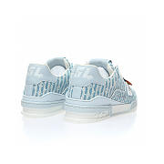 Louis Vuitton Trainer Blue Stripe Monogram - 1ABG1L - 5