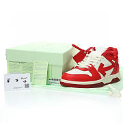 OFF-WHITE Out Of Office OOO Low Light Red - OMIA189F22LEA0120125 - 4