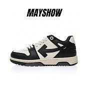 	 OFF-WHITE Out Of Office OOO Low Black Beige - OWIA259S21LEA0016110 - 1