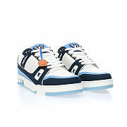 	 Louis Vuitton Trainer Blue - 1ABLUP - 4