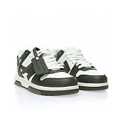 OFF-WHITE Out Of Office OOO Low Tops White Khaki - OMIA189S23LEA0015901 - 3