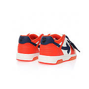 OFF-WHITE Out Of Office OOO Low Tops White Orange Blue - OMIA189F21LEA0022045 - 2