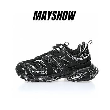 Balenciaga Track Black Sketch - 542436W3SR22315