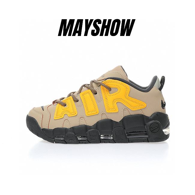 Nike Air More Uptempo Low AMBUSH Vivid Sulfur Limestone - FB1299-200 - 1