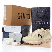 	 Gucci Interlocking G Rhyton Ivory Leather - 757857 UPG70 9567 - 4