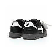 	 OFF-WHITE Out Of Office OOO Low Tops Black White Grey - OMIA189C99LEA0041001 - 5