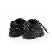 	 OFF-WHITE Out Of Office OOO Low Tops Sartorial Stitching Black - OMIA189S23LEA0141010 - 5