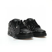 	 OFF-WHITE Out Of Office OOO Low Tops Sartorial Stitching Black - OMIA189S23LEA0141010 - 3