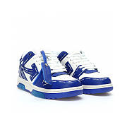 	 OFF-WHITE Out Of Office Low Tops Sartorial Stitching White Dark Blue - OWIA259S23LEA0100148 - 5