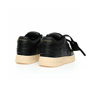 OFF-WHITE Out Of Office OOO Low Tops Black - OMIA189F23LEA0011010 - 4