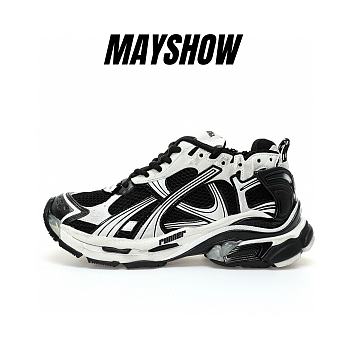 Balenciaga Runner Black White - 772767W2RNY0120