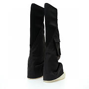 Rick Owens DRKSHDW Cargo Fetish knee-length boots - DU01C6808MU - 5