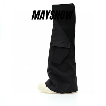 Rick Owens DRKSHDW Cargo Fetish knee-length boots - DU01C6808MU