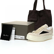 Rick Owens Luxor White Black - RU02C7897LVSLPO 1191 - 5