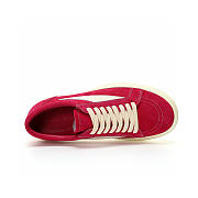 	 Rick Owens EDFU Suede Leather Vintage Low Red - RU01C4897 LVSLPO 1311 - 4