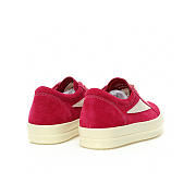 	 Rick Owens EDFU Suede Leather Vintage Low Red - RU01C4897 LVSLPO 1311 - 2