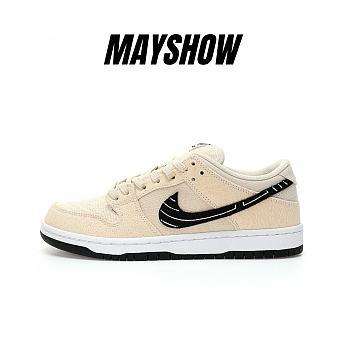 Nike SB Dunk Low Albino & Preto - FD2627-200