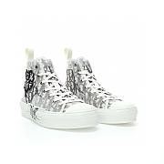 Dior And Shawn B23 High Top Bee Embroidery - 3SH118YYO_H960 - 4