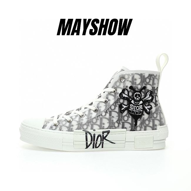 Dior And Shawn B23 High Top Bee Embroidery - 3SH118YYO_H960 - 1