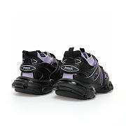 Balenciaga Track Sock Black Purple - 736328W3SKC1058 - 6