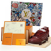 	 Louis Vuitton LV Skate Sneaker Bordeaux Red - 1ABZ6F - 2