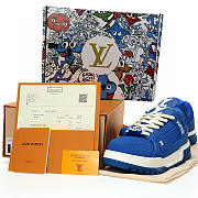 Louis Vuitton LV Trainer Maxi Blue - 1ABM2L - 2