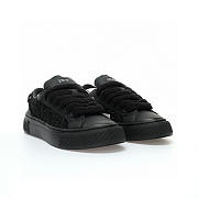 Dior B33 Sneaker Black Smooth Calfskin Oblique Raised Embroidery - 3SN303ZYQ_H900 - 2