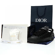 Dior B33 Sneaker Black Smooth Calfskin Oblique Raised Embroidery - 3SN303ZYQ_H900 - 5