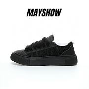 Dior B33 Sneaker Black Smooth Calfskin Oblique Raised Embroidery - 3SN303ZYQ_H900 - 1