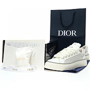 Dior B33 Sneaker White Smooth Calfskin Oblique Jacquard - 3SN303ZYS_H068 - 5