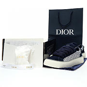 Dior B33 Sneaker Navy Blue Oblique Jacquard - 3SN303ZWN_H559 - 4