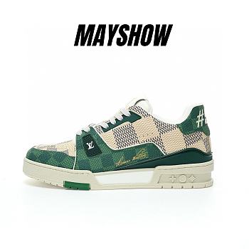 Louis Vuitton LV Trainer Damier Green - 1AC58B