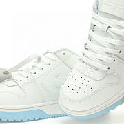 OFF-WHITE Out Of Office OOO For Walking Low Tops   Light Blue - OMIA189C99LEA0050140 - 5