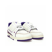 Louis Vuitton Trainer#54 Signature Purple White - 1ACHKY - 4